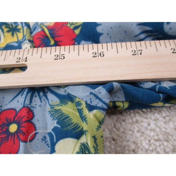 Disney Parks Shirt Mens Large Mickey Mouse Pluto Surfing Tiki Hawaiian Aloha - Picture 8 of 11